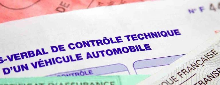 Contrôle technique d’un véhicule utilitaire (camionnette)