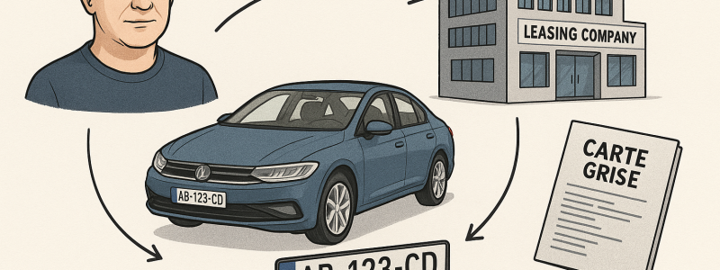 Leasing auto et carte grise : qui est titulaire, quelles démarches ?